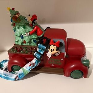 Disney Red Holiday Truck with Minnie and Christmas Tree